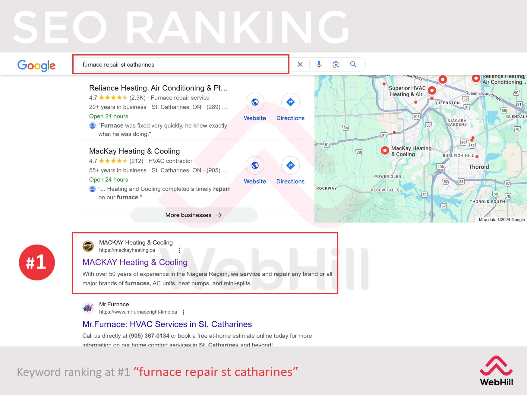 HVAC SEO Ranking