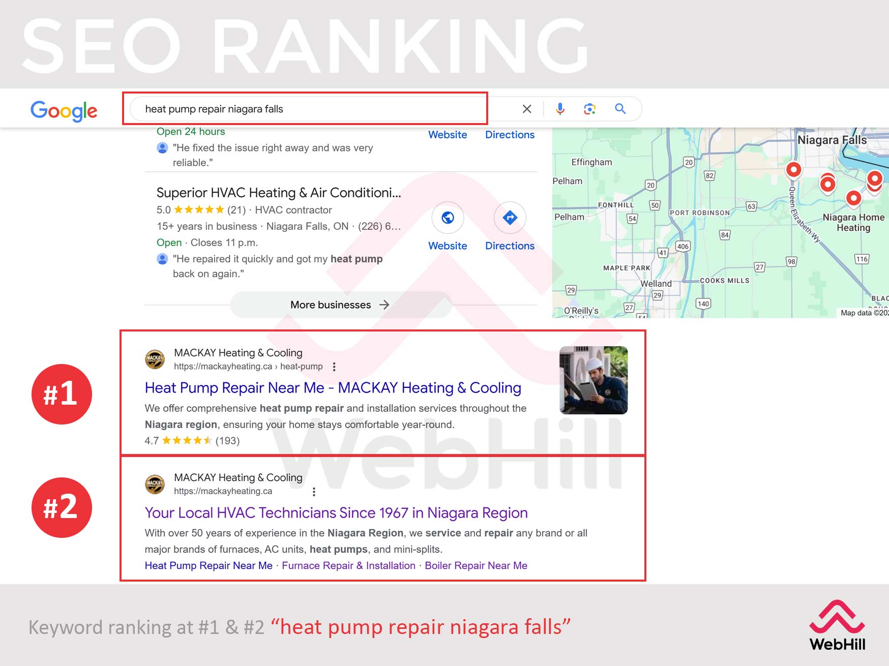 #1 HVAC SEO Company Results