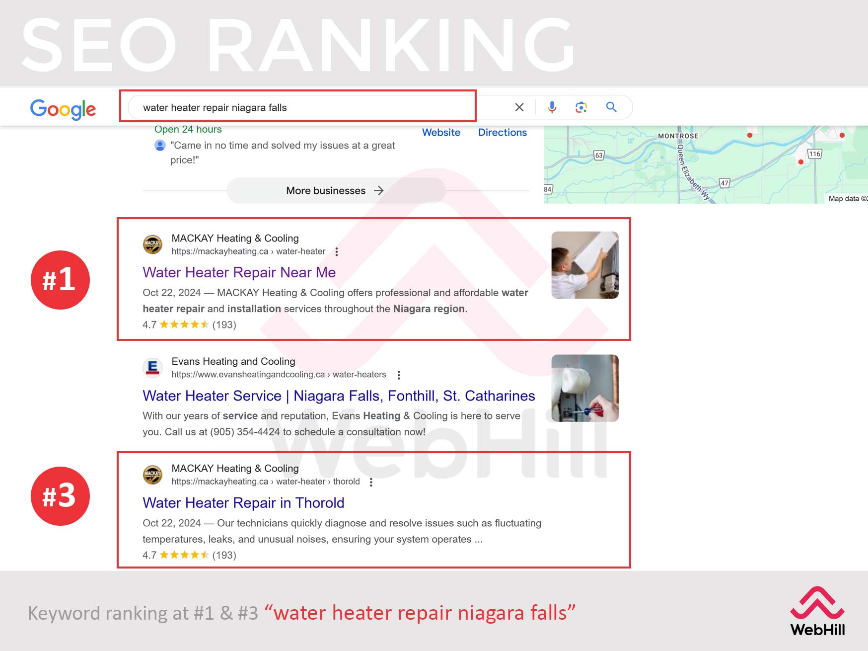 Local HVAC SEO Agency Resutls