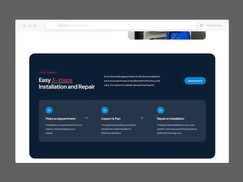 HVAC Web Design Agency Vaughan