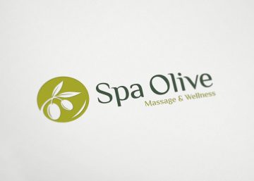 Spa Olive Logo Design