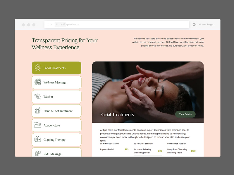Wellness Web Design