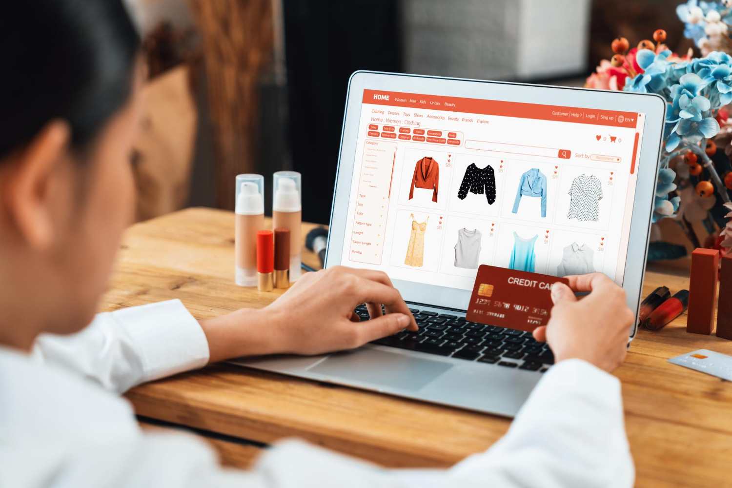 custom ecommerce website