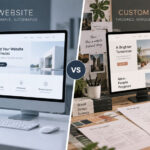 Ai website vs custom website